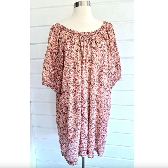 DÔEN Chestnut Mini Dress in Pink Valley Floral *(missing tie) - XS - Picture 4 of 14